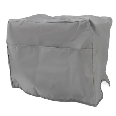 Immagine prodotto di Telo impermeabile per saldatrice 47×28×37 cm - poliestere 190T argentato, resistente ai raggi UV, protezione dalla polvere per giardino e balcone, grigio