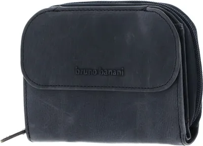 Produktbild von bruno banani Leder Geldbörse Wallet Blue dunkelblau