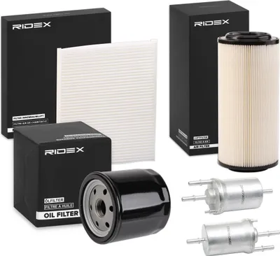 Produktbild von RIDEX Filterset Inspektionspaket Filtersatz für AUDI A2 (8Z0)