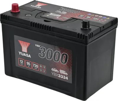 Produktbild von YUASA YBX3334 SMF Starterbatterie  12V 95Ah 720A(EN)