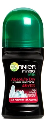 Produktbild von Garnier Roll On 50ml For Men Absolute Dry Deodorant