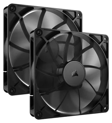 Zdjęcie produktu dla Corsair RS140, Wentylator, 14 cm, 330 RPM, 1700 RPM, Czarny