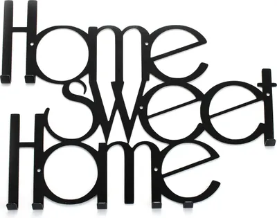 Produktbild von Decorizzly® „Home Sweet Home“-Fluraufhänger