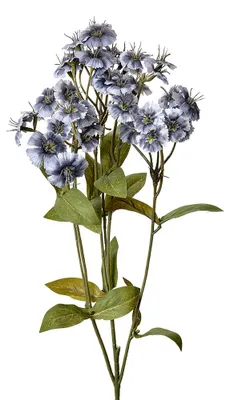 Imagen del producto de Clayre & Eef, flor artificial, 63 cm, color azul, plástico