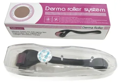 Produktbild von INF Derma Roller Microneedle 540 Nadeln 2.0mm ABS für Gesicht und Körper