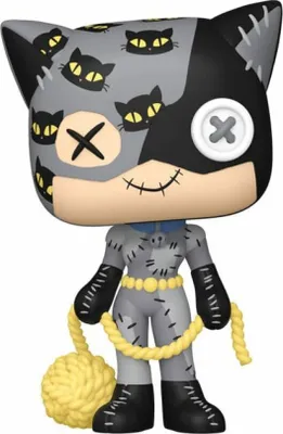 Zdjęcie produktu dla Funko Pop! DC Comics - Figurki Patchwork Catwoman Winylowa Figuryna