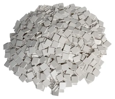 Produktbild von LEGO® 2x2 Fliesen Weiß - 3068b NEU! Menge 100x
