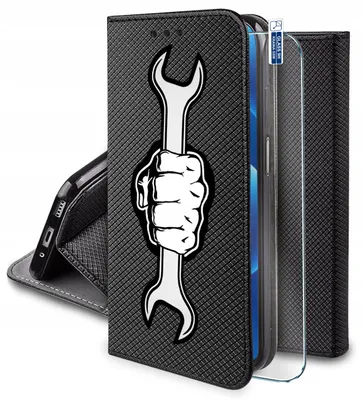 Produktbild von Hülle für Motorola G37 Magnet – Designs: Case, Brieftasche + 9H-Glas