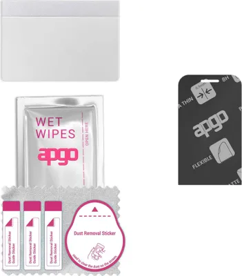 Produktbild von apgo Hybrid Schutzglas, Matt, kompatibel mit Nokia 2660 Flip, Flexible Nano Glass, toller Ersatz für Hartglas, kratzfester Displayschutzglas, Displayschutz, Full Glue