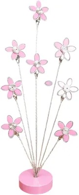 Produktbild von Set mit Blumen-Fotoclips – Wohnaccessoires