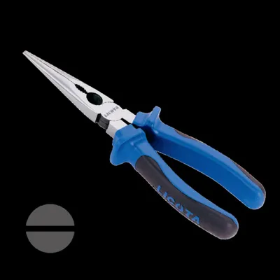 Obrázok produktu pre Kliešte s plochými okrúhlymi čeľusťami 140mm