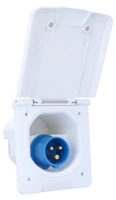 Produktbild von as - Schwabe Camping CEE-Einspeisungsstecker - 230V/16A/3-polig - IP44