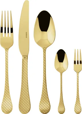 Produktbild von Sambonet Besteck 30tlg. Vh. Edelstahl/PVD Gold 52766GN1