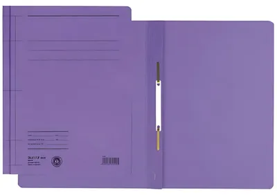 Produktbild von LEITZ Schnellhefter A4 250Blatt kfm. Heftung Manilakarton (RC) violett
