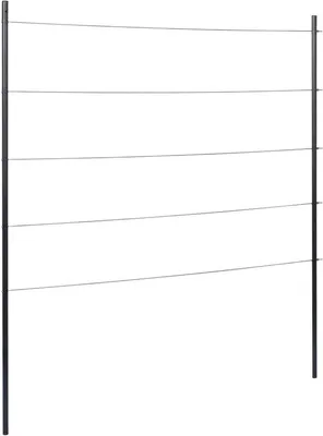 Obrázok produktu pre Sada opôr na šplhanie z oceľového lana 100 x 118 cm – na podporu rastlín v záhrade