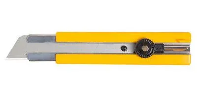 Produktbild von OLFA Industrie-Cuttermesser H-1 25mm mit rutschfester Griffplatte