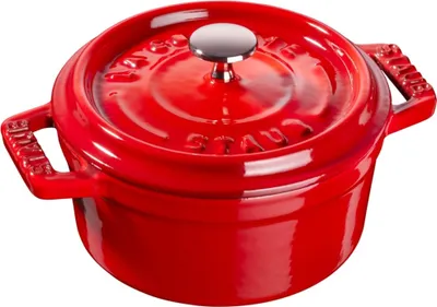 Obrázok produktu pre Staub Minis, Jedna panvica, Čerešňa (ovocie), liatina, 0,25 L, liatina, 10 cm