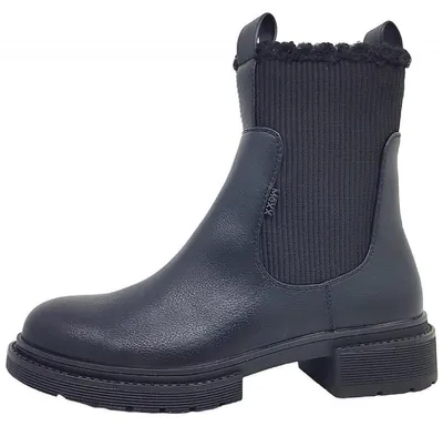Imagen del producto de Mexx Maevis: Botas para mujer, color negro, con cremallera, estilo casual