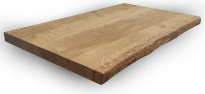 Produktbild von Holz Waschtischplatte für Aufsatzbecken Waschtischkonsole Eiche 60cm