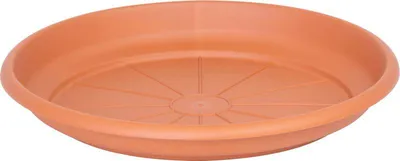 Produktbild von Untersetzer für Blumentopf ICS ERICA rund, Terrakotta, 24 cm 2 Stück
