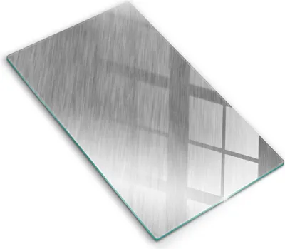 Produktbild von Abdeckung Glas - Küchenabdeckung - 30x52 cm - Abdeckplatte - Metallbeschaffenheitshintergrund