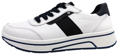 Image de Ara sapporo 3.0 Chaussures à lacets blanches, taille 40
