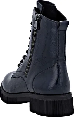 Produktbild von Remonte Damen vielseitige Stiefelette mit Reißverschluss & lose Einlage D2S72, Größe:39 EU, Farbe:Blau