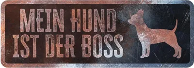 Image de Panneau d'avertissement D&D Chihuahua rouillé