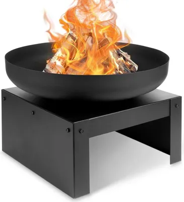 Produktbild von Metallkamin, 50 cm Durchmesser, elegante Basis für den Garten