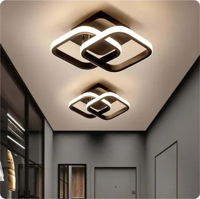 Produktbild von Led-deckenlampe LED Dimmbar Deckenleuchten, LED fest integriert, Warmweiß, Neutralweiß, Kaltweiß, Wohnzimmer Flur Eingang