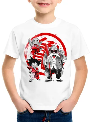 Produktbild von BaumwolleCloud Dragon Crew Kinder T-Shirt energie gallic beam struggle anime