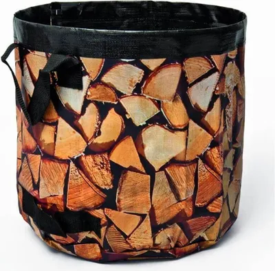 Produktbild von Kaminholztasche 40 kg Kaminholzkorb aus PE-Gewebe