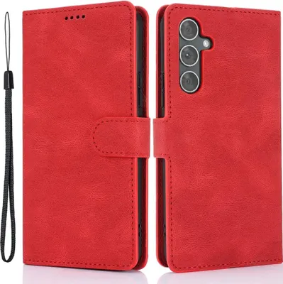 Produktbild von Samsung Galaxy A35 Hülle - Coverup Klapphülle - Rot