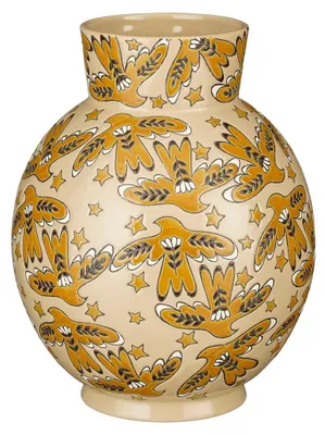 Malia Vase Ocker