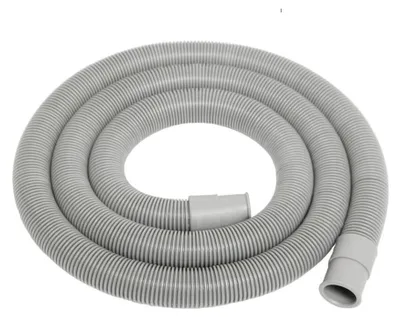Abwasserschlauch 3/4 Zoll 150 cm, PVC, für Waschmaschine & Spüler