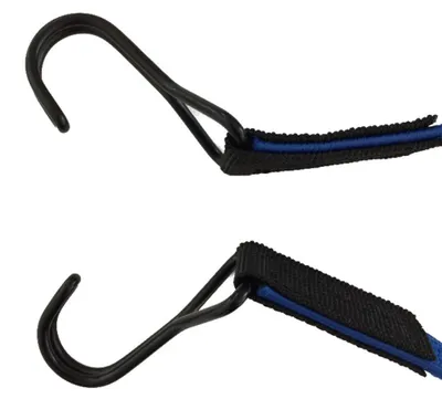 Immagine prodotto di Corda Elastica con Ganci, 80cm Blu - Tenditore per Fissaggio