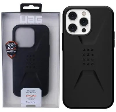 Zdjęcie produktu dla Urban Armor Gear Civilian pokrowiec na telefon komórkowy 17,5 cm (6.9") Czarny