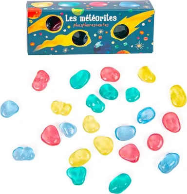 Produktbild von Im Dunkeln leuchtende Meteoritenkiesel Les Petites Merveilles, Moulin Roty