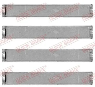 Produktbild von QUICK BRAKE 109-1284 Zubehörsatz Scheibenbremsbelag Hinten passend für MERCEDES-BENZ M-Klasse (W163)