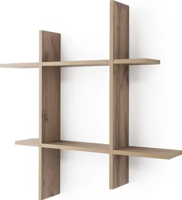 Produktbild von LUCIA Wandregal in Wildeiche Holznachbildung zur Schaffung von Ablagefläche und Dekoration