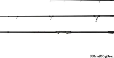Produktbild von DELPHIN DIMENZIA, 3,3m, 10,83ft, 0-150g, 3 Teile, Feeder Angelrute, 101005805