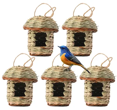 Immagine prodotto di Casetta per uccelli con supporto e design resistente alle intemperie