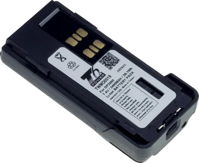 Produktbild von T6 Power Akku für Motorola MOTOTRBO DP4600e, Li-Ion, 7,4 V, 3400 mAh (25,1 Wh), schwarz