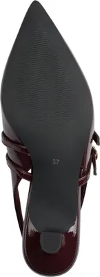 Produktbild von MARCO TOZZI Damen Slingpumps spitz mit Riemchen und Queenie Absatz 2-29508-45, Größe:40 EU, Farbe:Rot