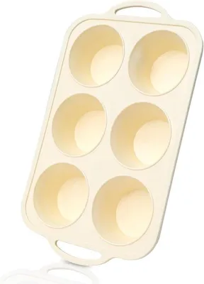 Produktbild von Famanu Muffinform für 6 Stück, flexibel und hitzebeständig - Silikon