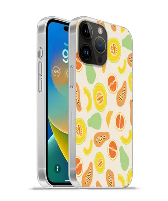 Produktbild von MuchoWow® Handyhülle Schutzhülle Hülle für Apple iPhone 14 Pro - Softcase Obst - Muster - Melone Silikon Softcase Handy Hülle - Umschlag