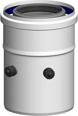 Image de Atec Kesselanschluss PolyClassic m. Messöffnung ger DN 80/125 universell