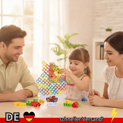 Produktbild von Balance Stapeln Brettspiele Bausteine Erwachsene Kinder Turm Block Ziegel