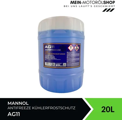 Produktbild von Mannol Antifreeze Kühlerfrostschutz AG11 (-40 °C) Longterm 20 Liter