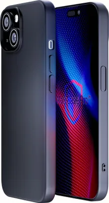 Produktbild von 3mk Schutzhülle Matt Case Cover für Apple iPhone 15  schwarz  Backcover